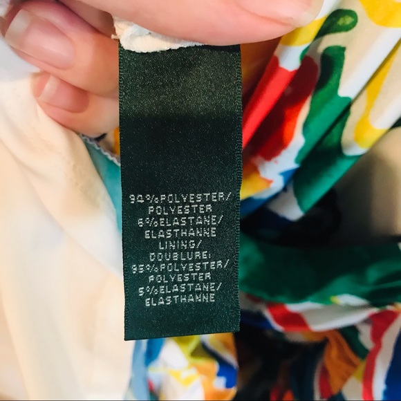 Ralph Lauren floral dress size 6 - Picture 4 of 5